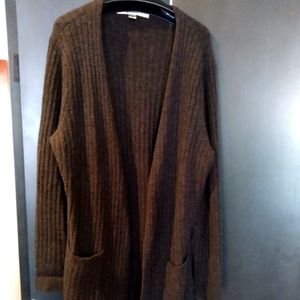 Max Studio knit sweater XL Brown